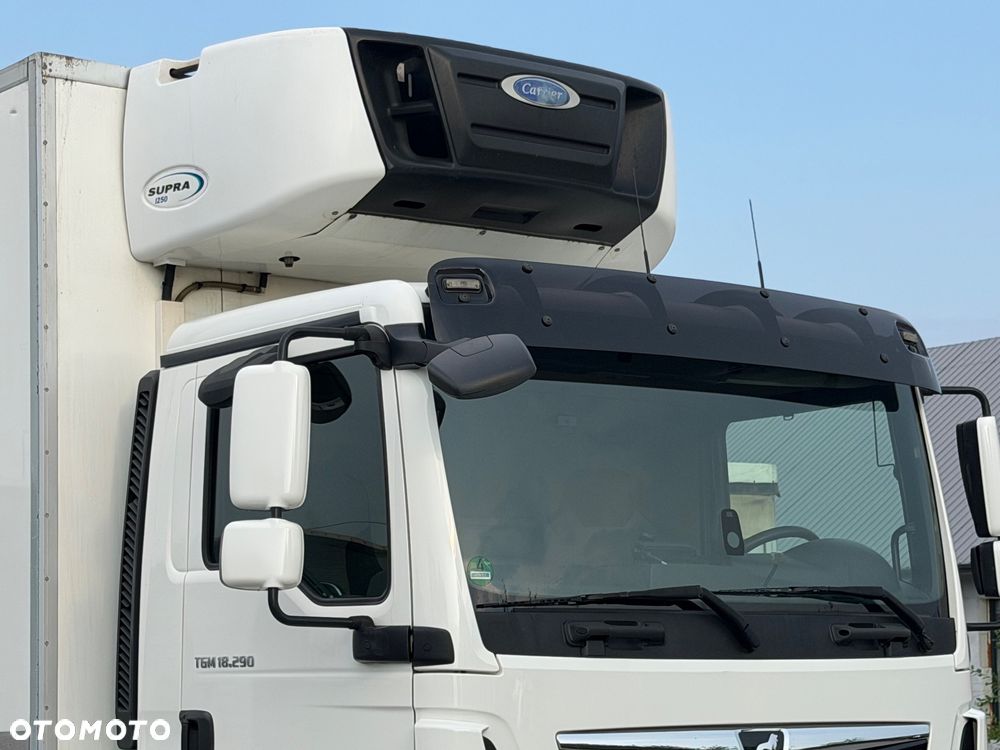 MAN TGM 18.290 / CHŁODNIA / WINDA / 18 PALET / AUTOMAT / NISKI PRZEBIEG / 8 370 KG ŁADOWNOŚCI / CARRIER / 2018 ROK - 16