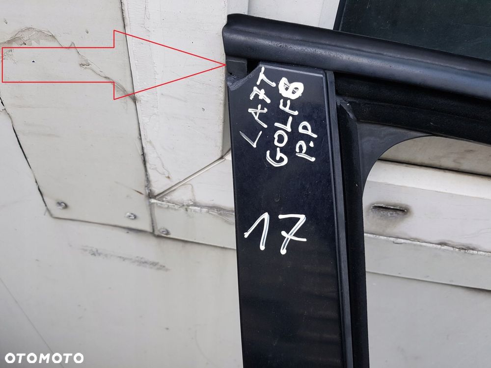 VW GOLF 6 VI 08-13r HB DRZWI PRAWE PRZEDNIE LA7T 5D - 6