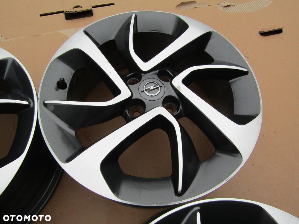 4x Felgi 16 Opel Adam Astra G H Corsa D E Meriva Combo C Karl Fiat Grande Punto Evo 4x100 - 7