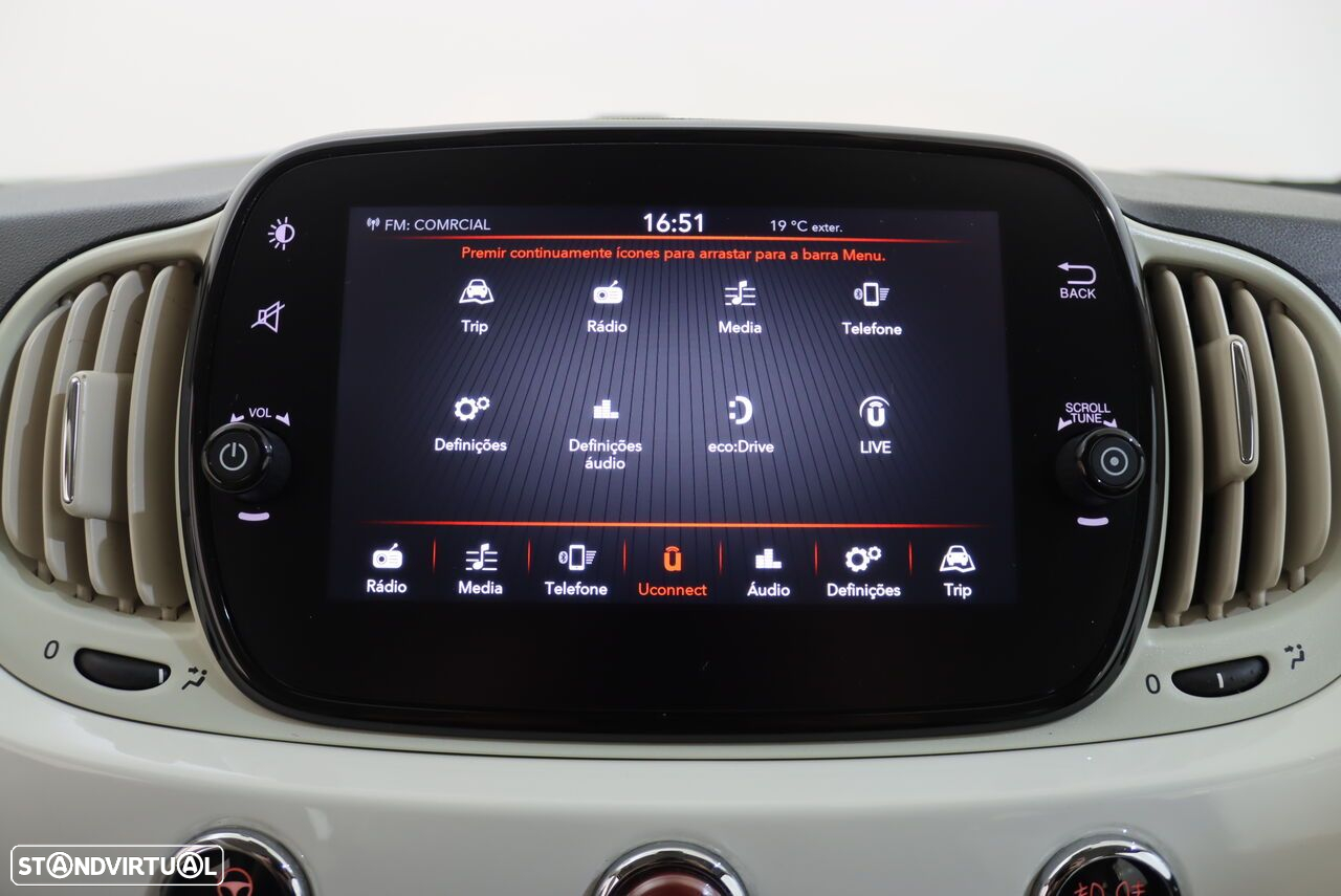 Fiat 500C 1.2 Lounge J16 Dualogic - 20