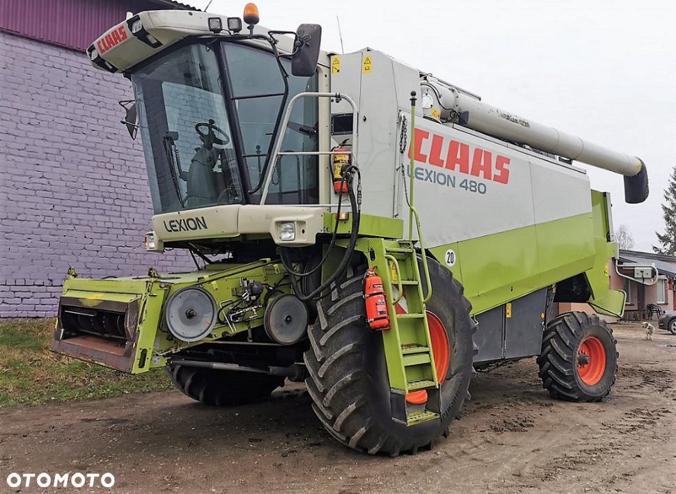 CLAAS LEXION 480 - 2002 ROK - CZĘŚCI - 1