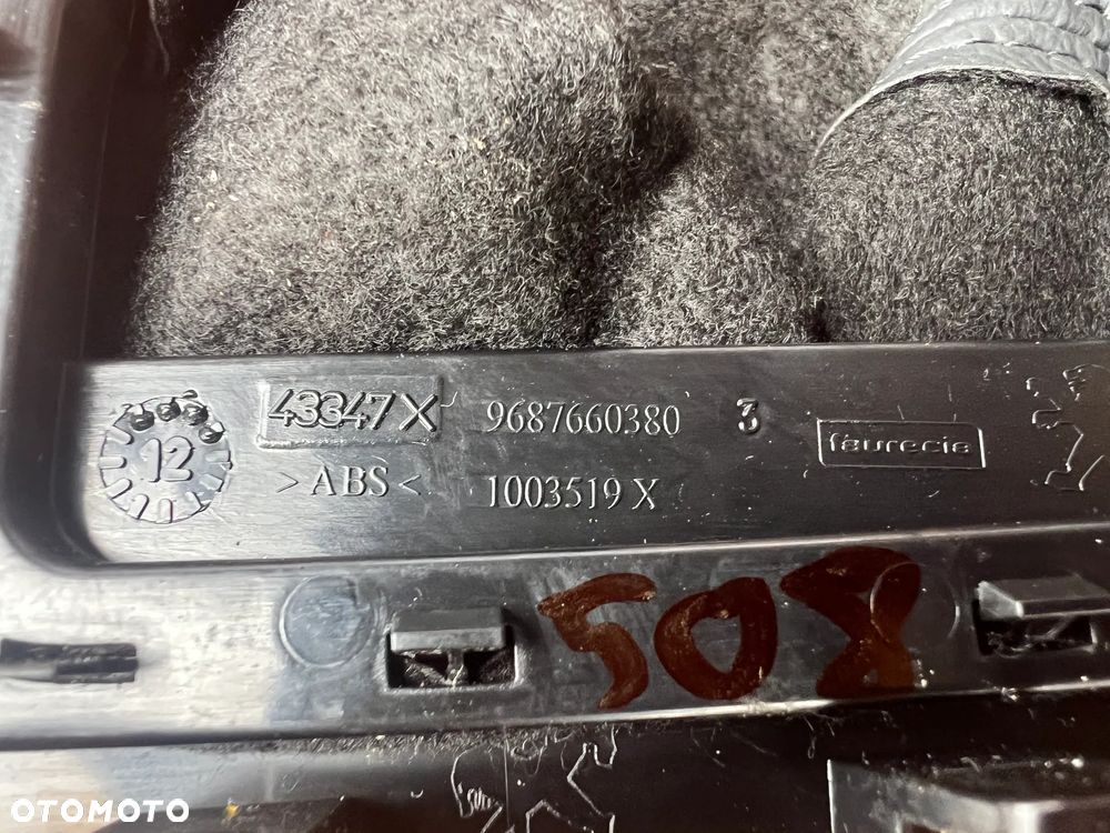 MIESZEK DŻWIGNIA LEWAREK ZMIANY BIEGÓW AUTOMAT PEUGEOT 508 I 96770547ZD 9687660380 - 6