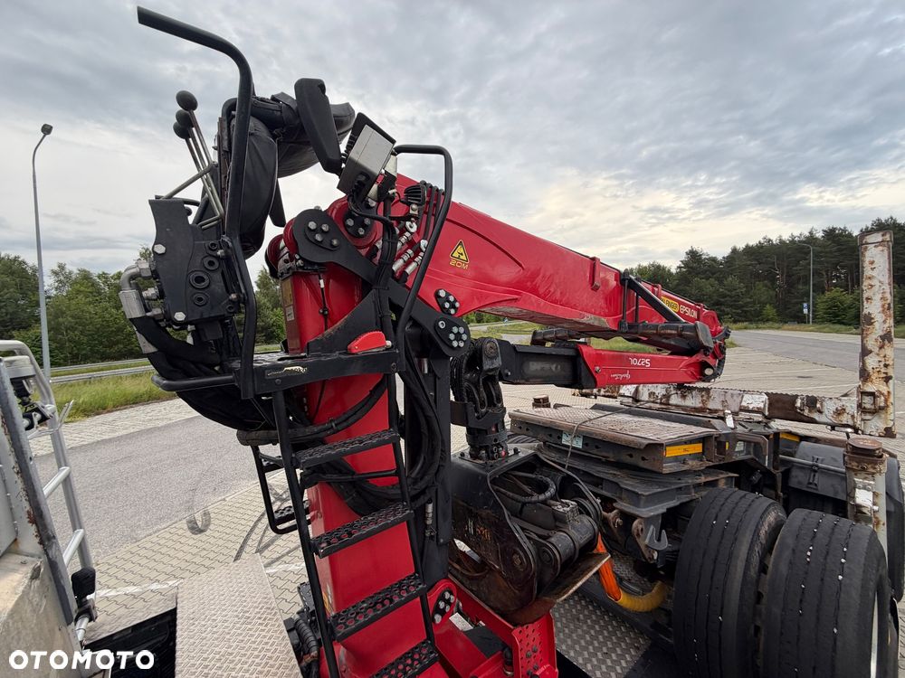 Scania 590R V8 z palfinger s270L z Niemiec od właściciela 2021/22 perfekcyjny stan do drewna drzewa dłużyce z wózkiem DOLL 6x4 ASO SCANIA KONTRAKT - 16