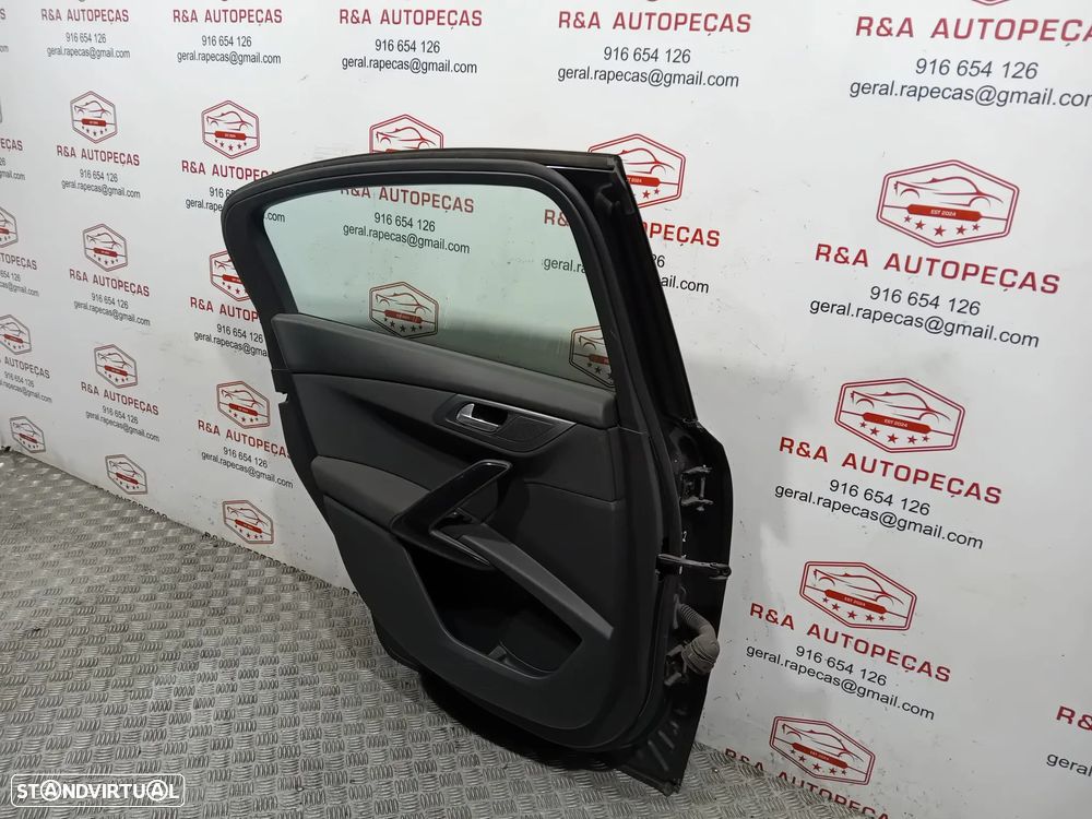 Porta Trás Traseira Esquerdo Peugeot 508 Carro Original - 7