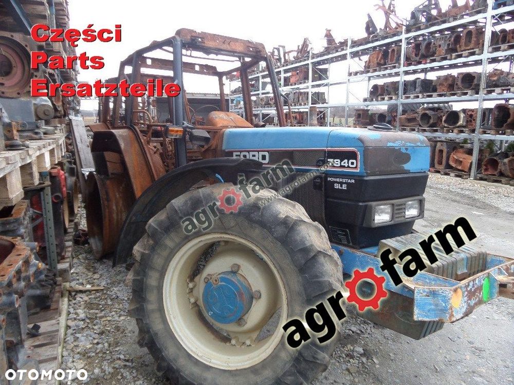 Ford 7840 części, skrzynia biegów, silnik, most - 1