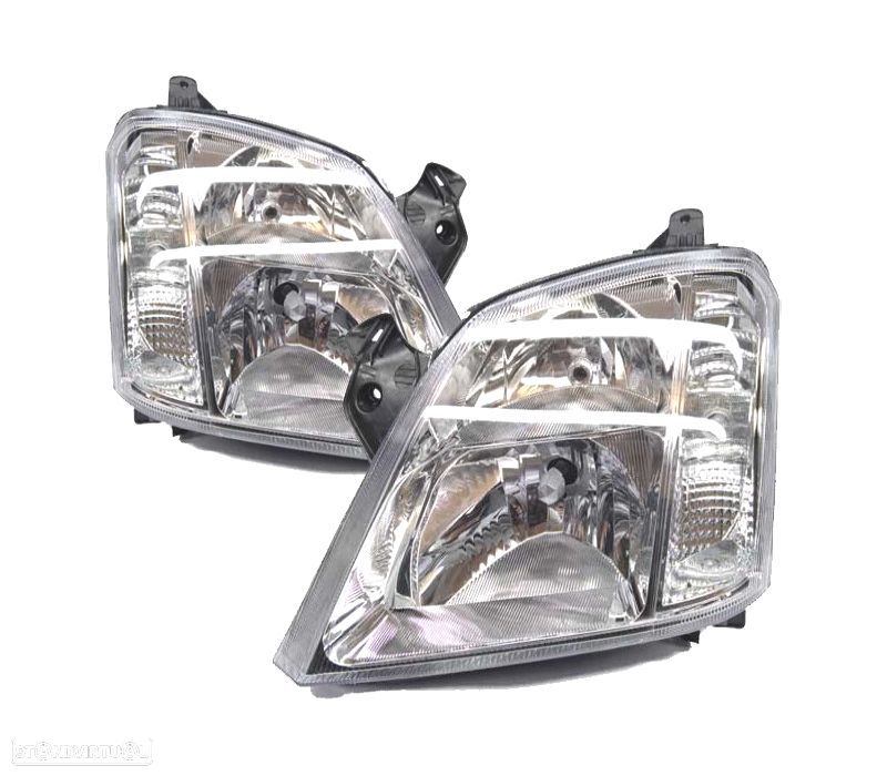 FARÓIS OPTICAS OPEL MERIVA 03-09 - 1