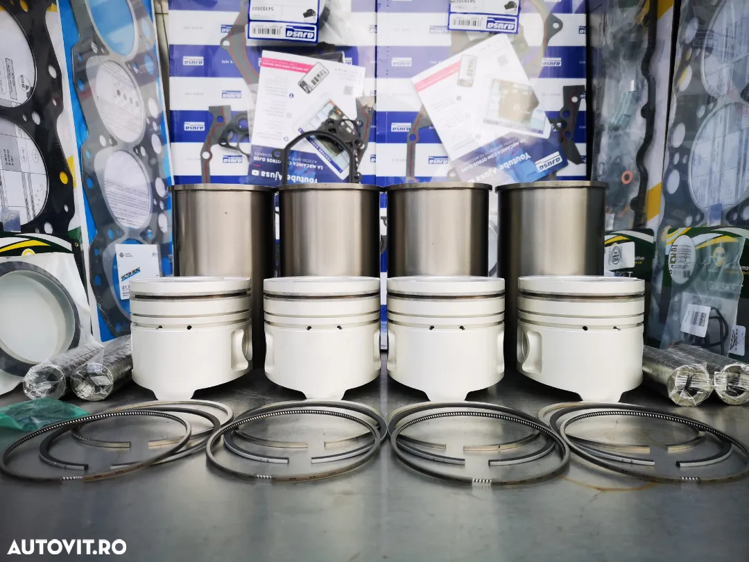 Nissan Atleon ZD30 garnitura chiuloasa Euro4 set garnituri bloc semeringuri termoflot Cabstar Renault Maxity Mascot 150CP - 14