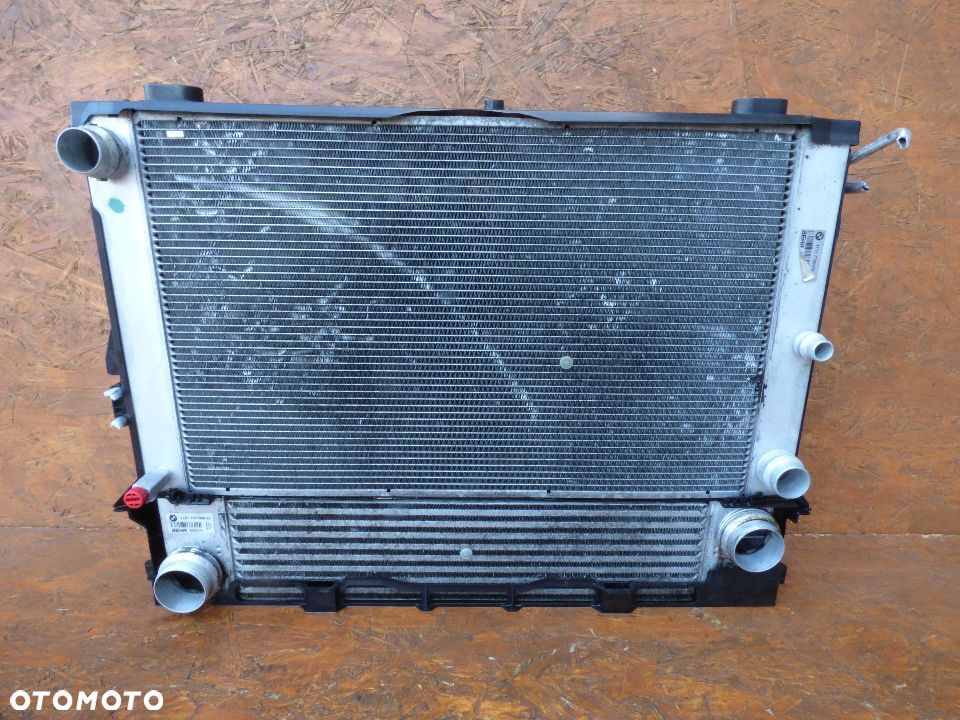 BMW E60 E61 530D 535D CHŁODNICA KOMPLET - 2