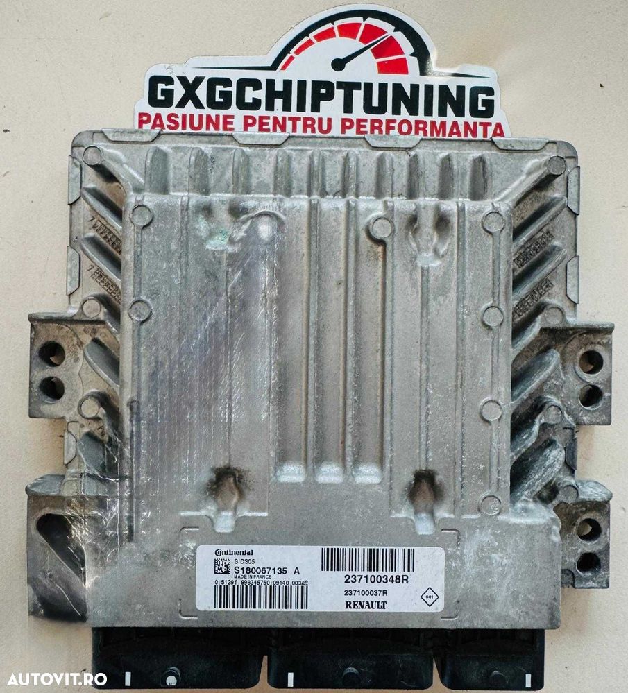 Calculator motor Renault Megane S180067135A, 237100348R, SID305 - 1