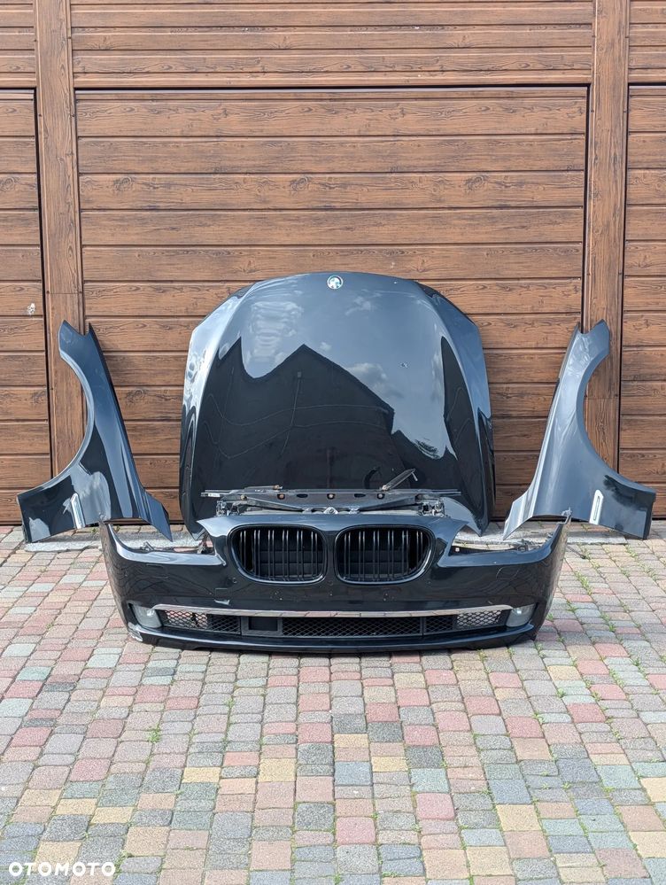 ZDERZAK PAS PRZEDNI MASKA BŁOTNIK PRZÓD BMW 730D F01 RADAR KAMERY 475/9 - 1