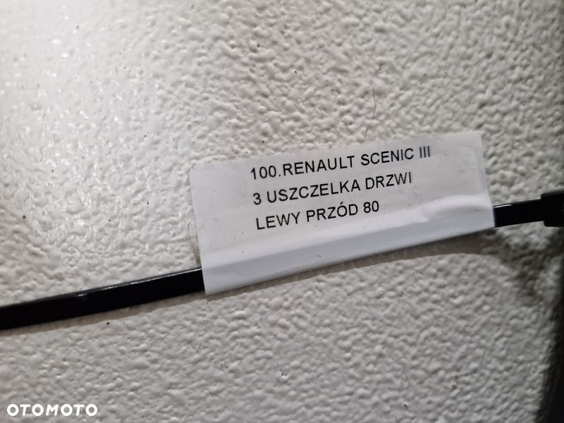 renault scenic 3 iii uszczelka drzwi karoseryjna lewy przód lewa przednia - 4