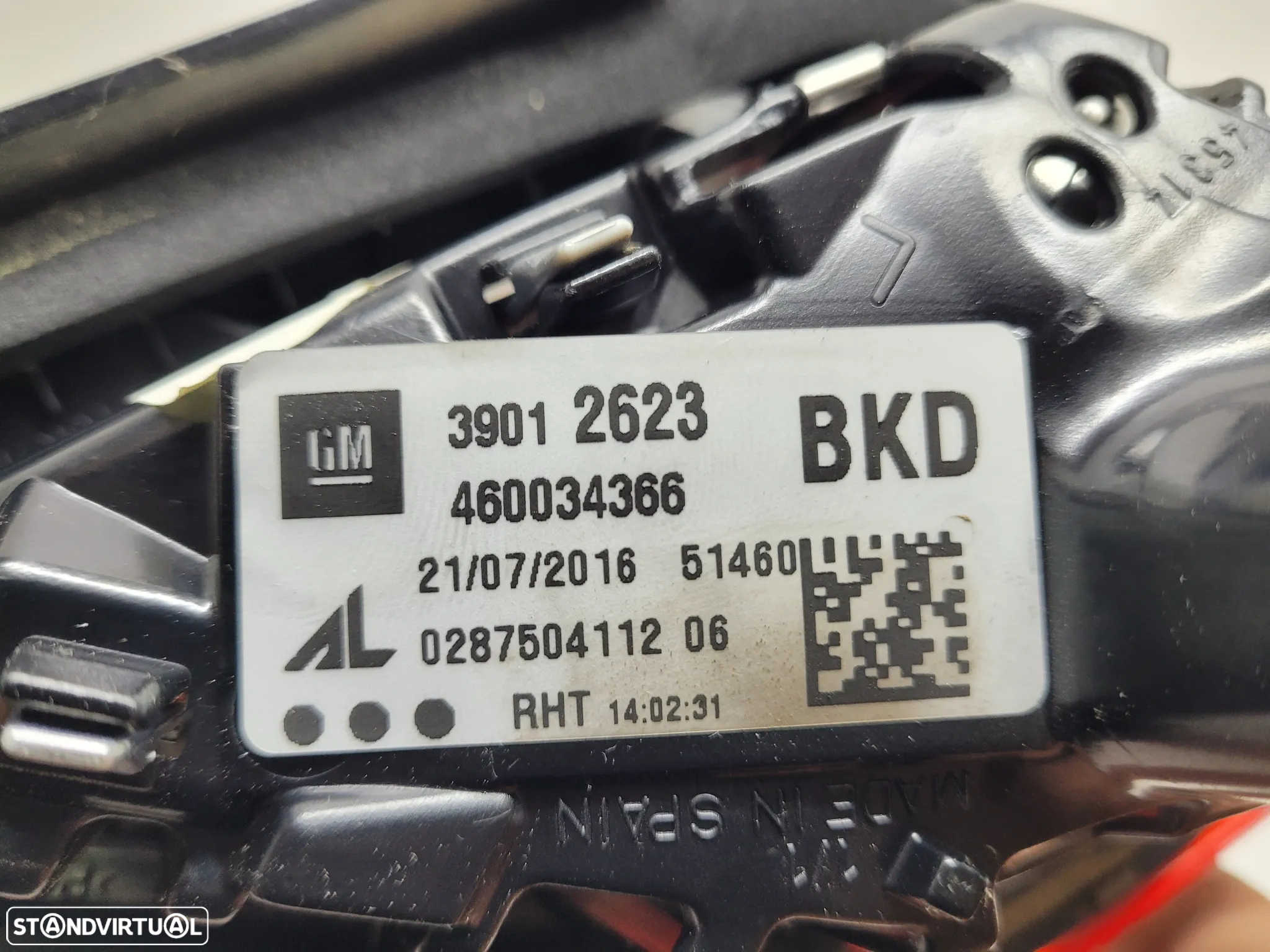 Farolim da mala esquerdo OPEL Corsa E 460034366 (2014-2019) - 4
