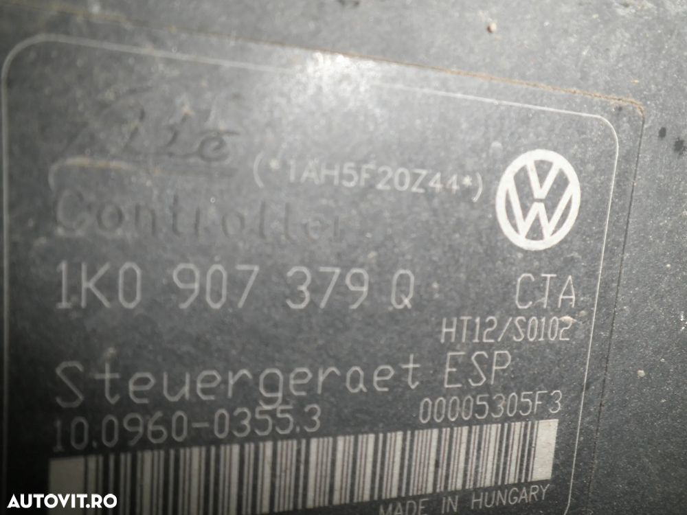 Pompa ABS Seat Leon, VW Golf 5, Audi A3 8P, Skoda Octavia 2, 1.9 TDI 1K0614517N 1K0907379Q - 4