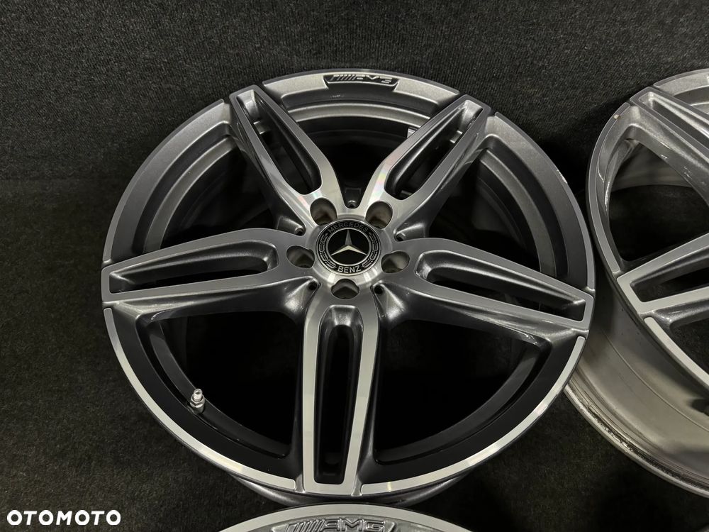 Alufelgi Mercedes E-Klasa W213 AMG, W212, C-Klasa W205 19 cali 5x112 4szt. Ładne z czujnikami! - 7