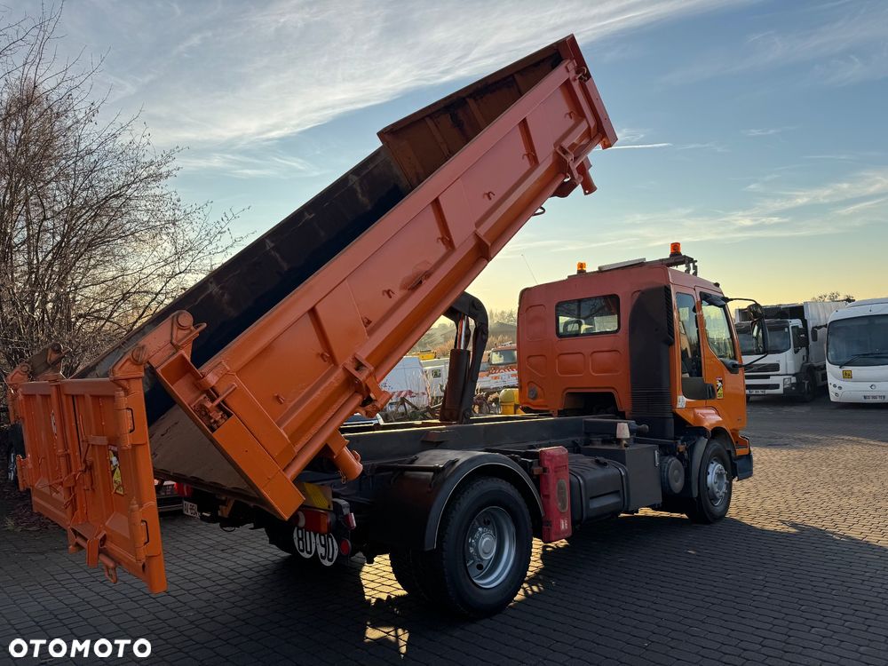 Renault Midlum Wywrotka 3 str. 2 x HYDROBURTA Specjalny Czołownica Solarka Piaskarka - 5