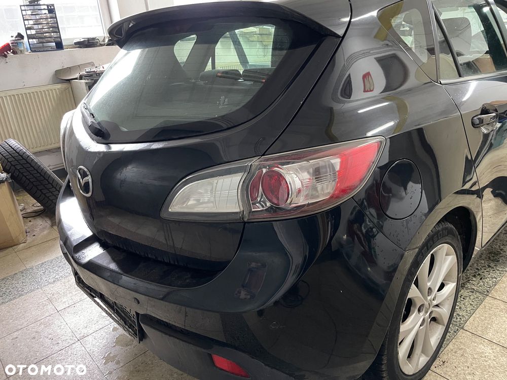Mazda 3 BL kolor 16w tył kompletny klapa bagażnika zderzak lampy EU pdc belka - 3