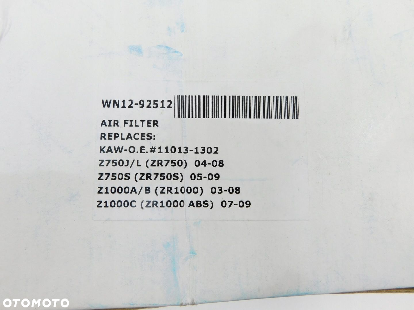KAWASAKI Z1000 03-06 FILTR POWIETRZA KN - 6