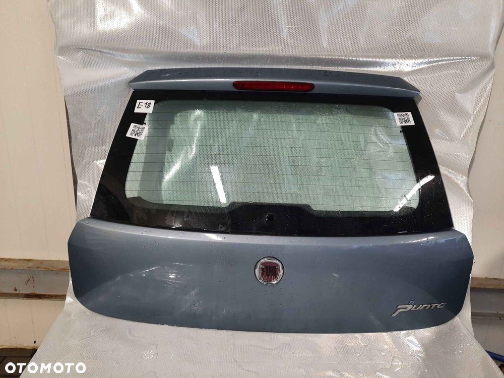 / KLAPA TYŁ TYLNA BAGAŻNIKA DO FIAT GRANDE PUNTO 133/B MORSKA BŁĘKITNA - 1