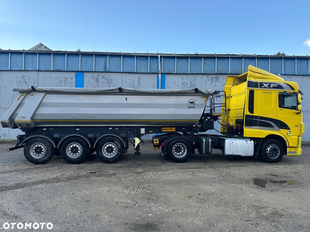 Wielton WYWROTKA NW-3 28m3 HARDOX OSIE SAF OŚ PODNOSZONA PLANDEKA WAGA:5200kg 2015r STAN IDEALNY - 1