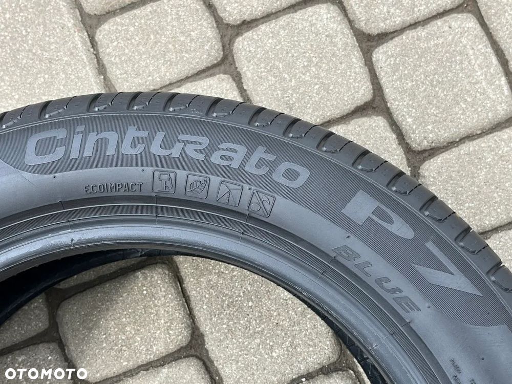 DWIE LETNIE OPONY PIRELLI 205/55 R16 91V  7 MM BIEŻNIKA LATO - 7