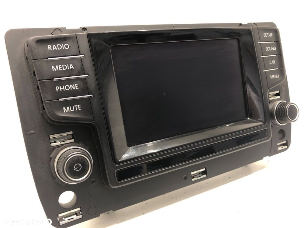 RADIO WYŚWIETLACZ  VW GOLF VII (5G1, BQ1, BE1, BE2) 2012 - 2022 1.6 TDI 77 kW [105 KM] olej - 2