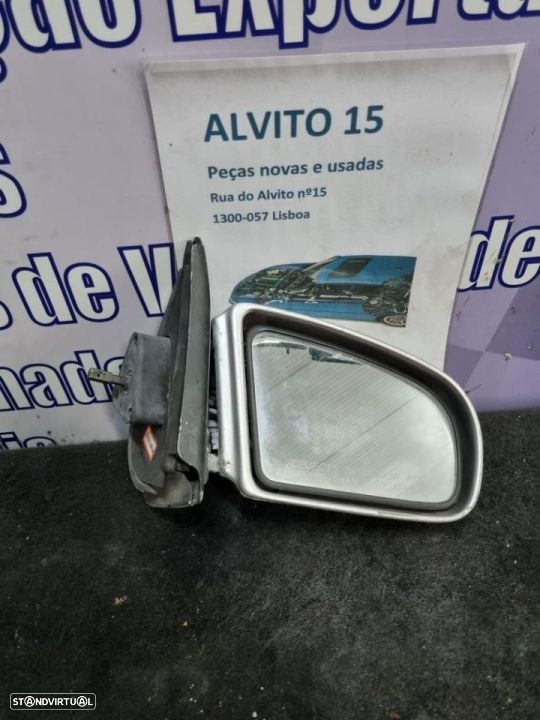 espelho retrovisor hyundai pony manual direito origem - 1