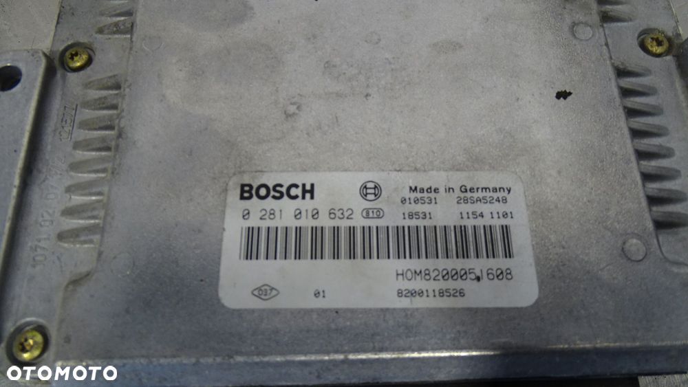 KOMPUTER SILNIKA RENAULT TRAFIC II 1.9DCI 8200051608 - 4