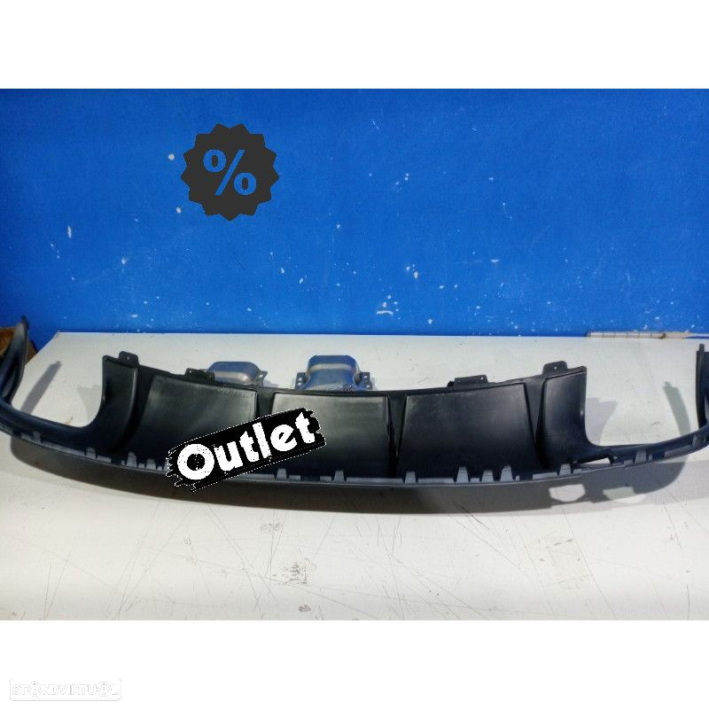 C010945C1 DIFUSOR MERCEDES CLA C117 16-19 LOOK AMG PRETO BRILHANTE + PONTEIRAS E - 3