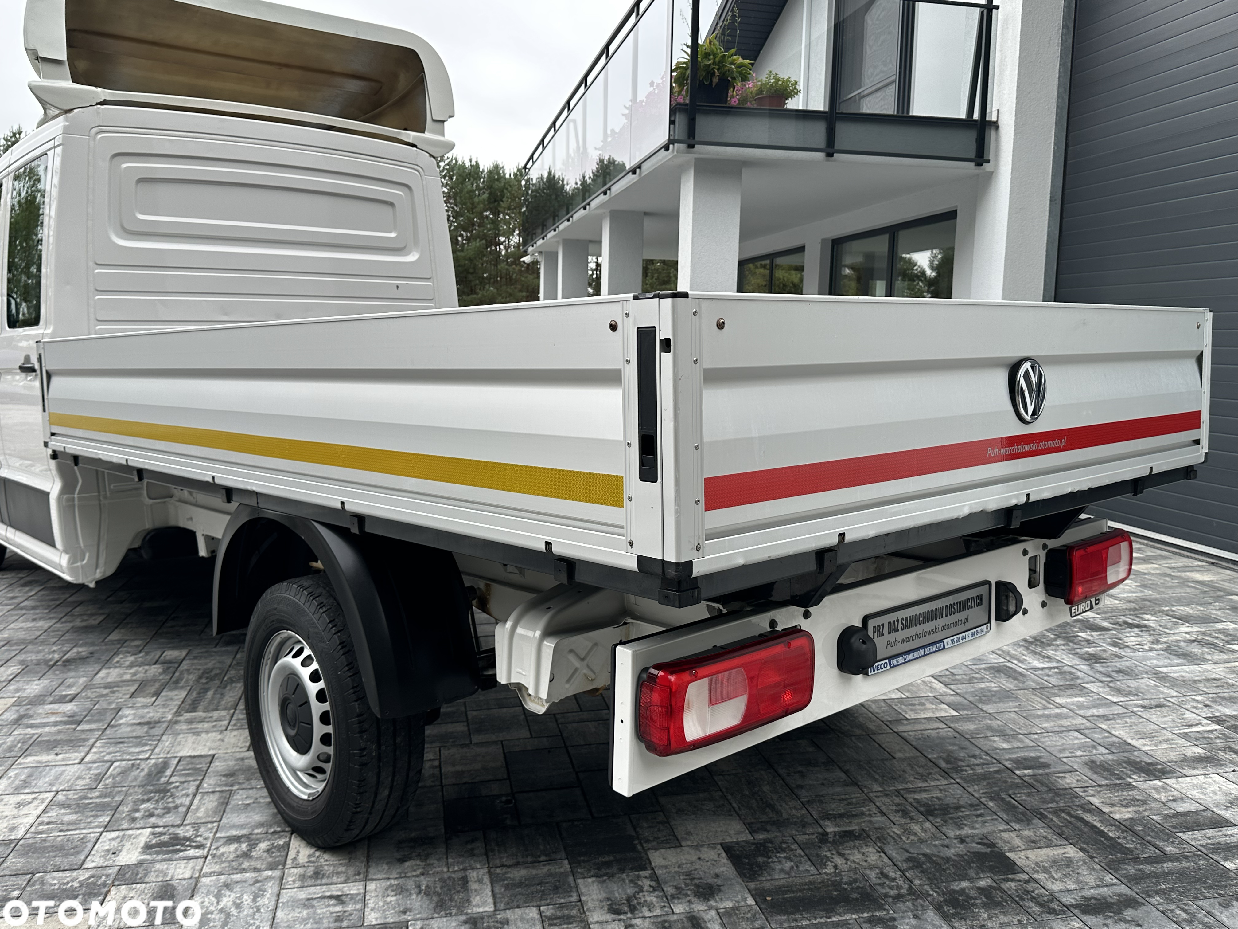 Volkswagen Crafter DOKA 7 osób / Skrzynia 3.5m / Gwarancja producenta do 07.2026 lub 200.000km / Salon PL / Serwisowany tylko w ASO VW / Pełna dokumentacja / 1 właściciel / FV23% - 9