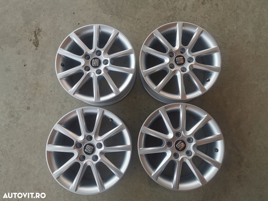vând jante originale Seat cu prindere 5x112 noi - 5