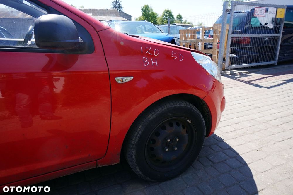 MASKA ZDERZAK BŁOTNIKI LAMPY I20 I BH  HYUNDAI 2008-2012 CZERWONY PRZÓD KOMPLETNY - 15