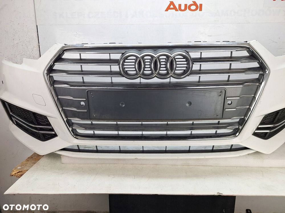 ZDERZAK AUDI S4 A4 S-LINE B9 8W 2017-2019 GRILL ATRAPA PRZED LIFTEM ASO - 3