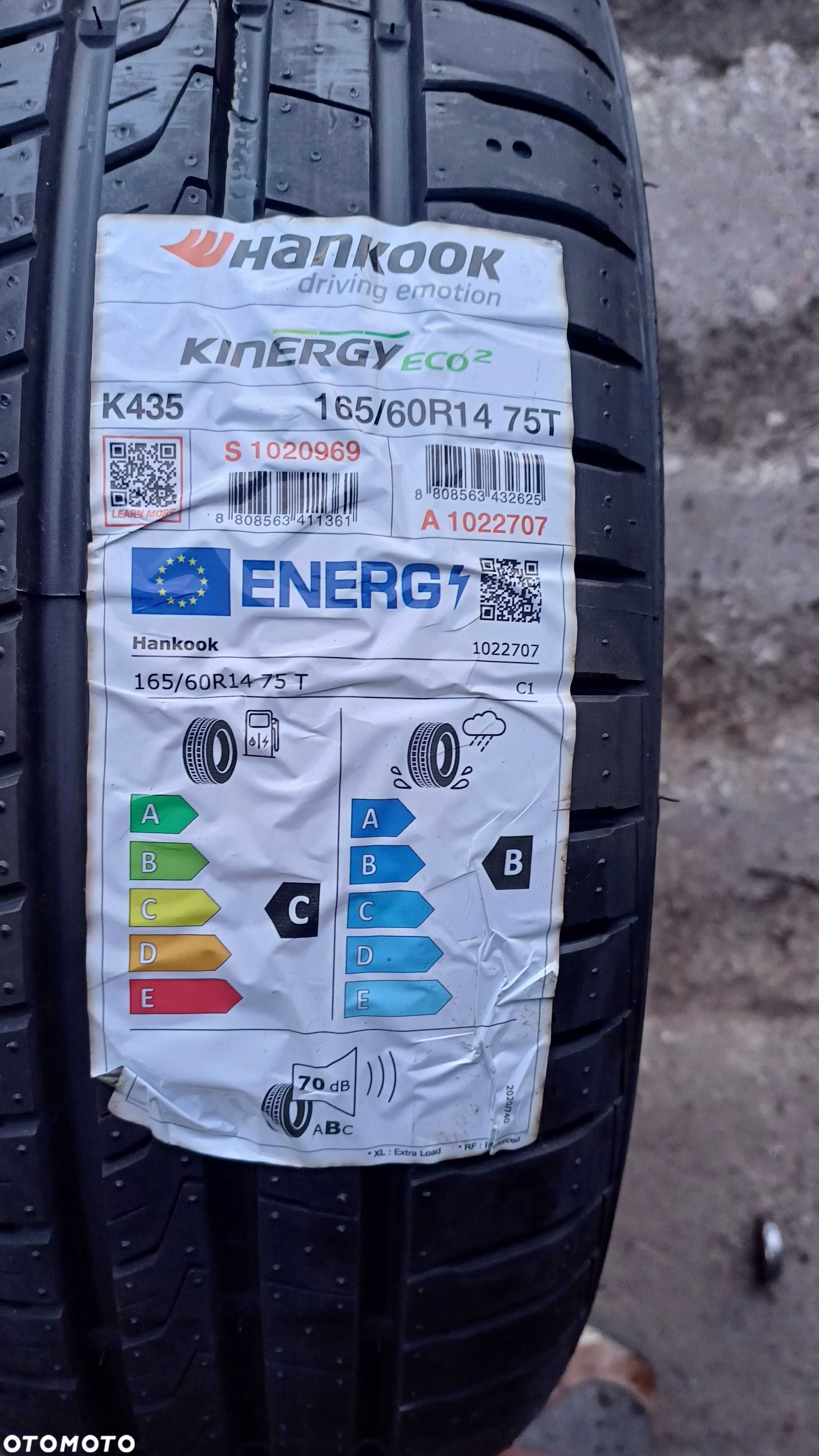 Hankook Kinergy Eco2 165/60 R14 75T 2022r - 2