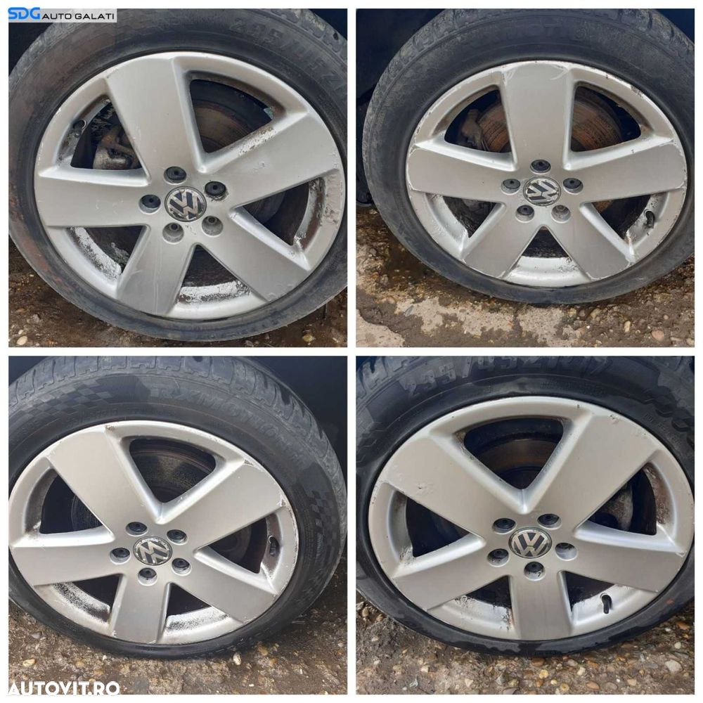 Set 4 Jante Roti Aliaj 235 45 17 R17 5x112 Volkswagen Golf 6 2008 - 2014 [0414] - 1