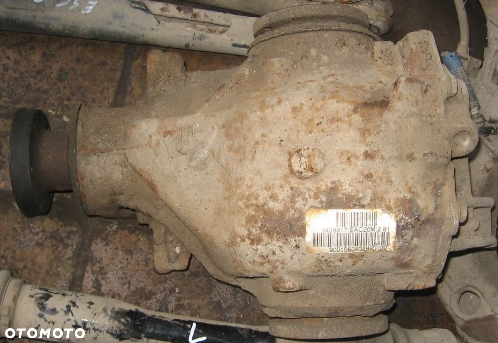 2.81 most dyfer wahacz półoś zacisk 322 tarcze stabilizator BMW E46 3.0D 330 - 11