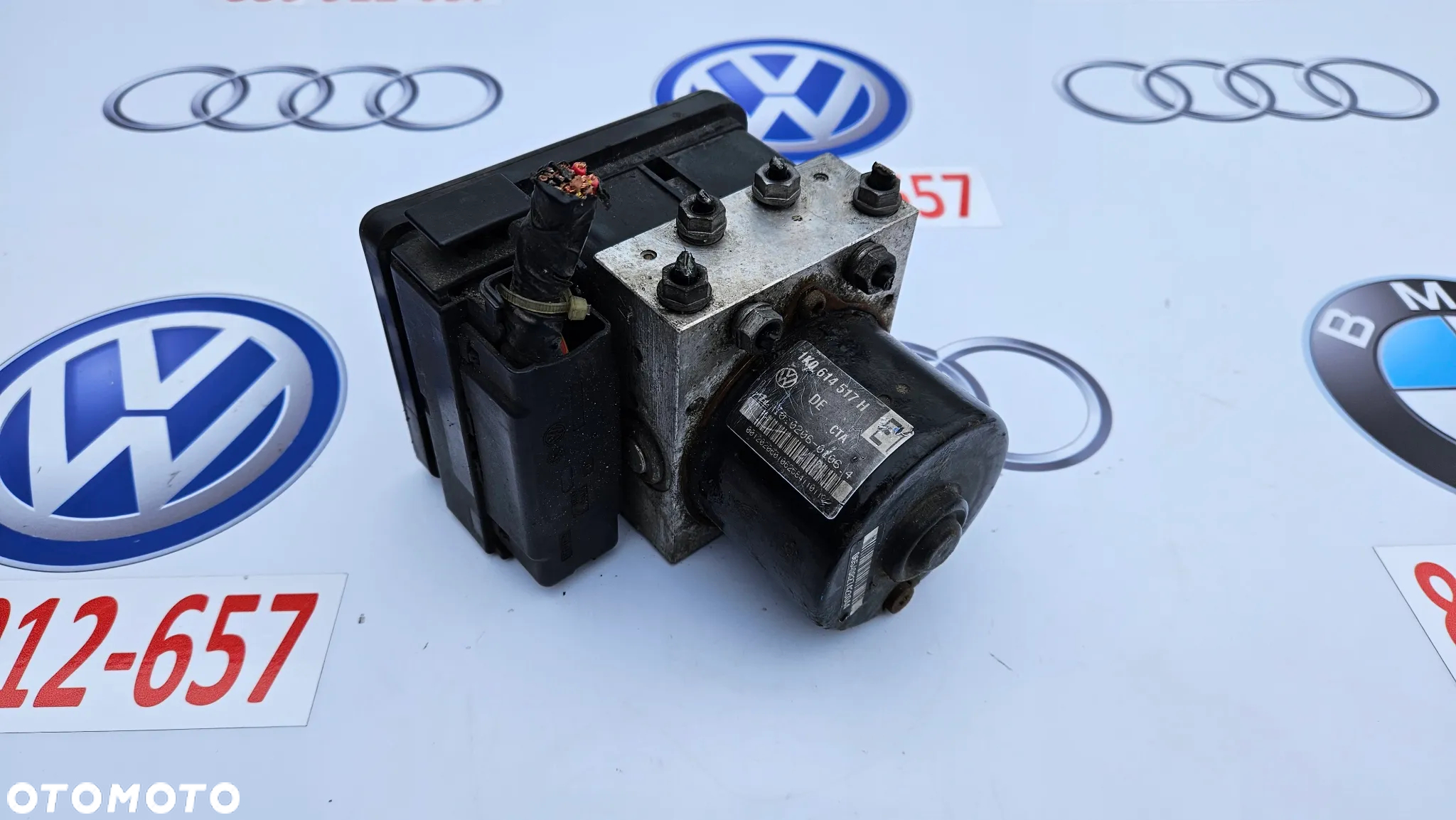 Audi A3 8P Pompa hamulcowa ABS Sterownik pompy 1K0907379K 1K0614517H - 3