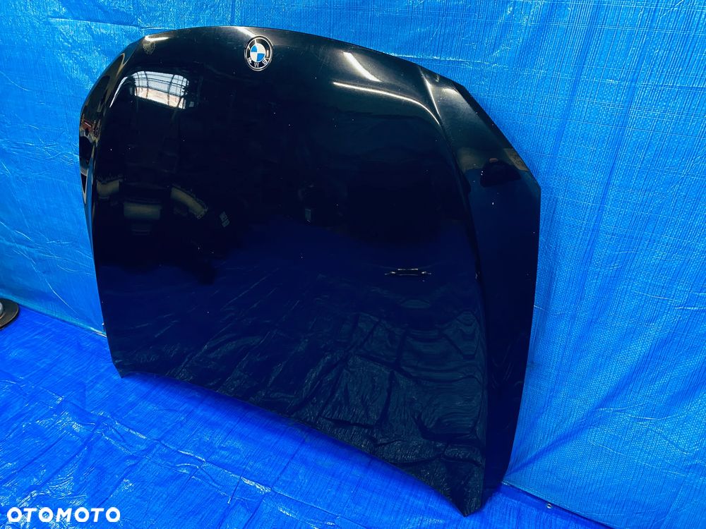 MASKA POKRYWA SILNIKA BMW 7 F01 F02 ; CZARNA LAKIER 416 416/9 CARBONSCHWARZ ORYGINAŁ - 9