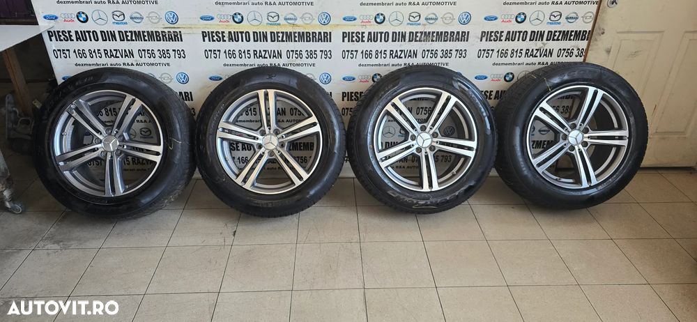 Jante Mercedes GLC X253 C253 R18 235/60R18 Originale Cod A25334014500 Stare Foarte Buna - 4