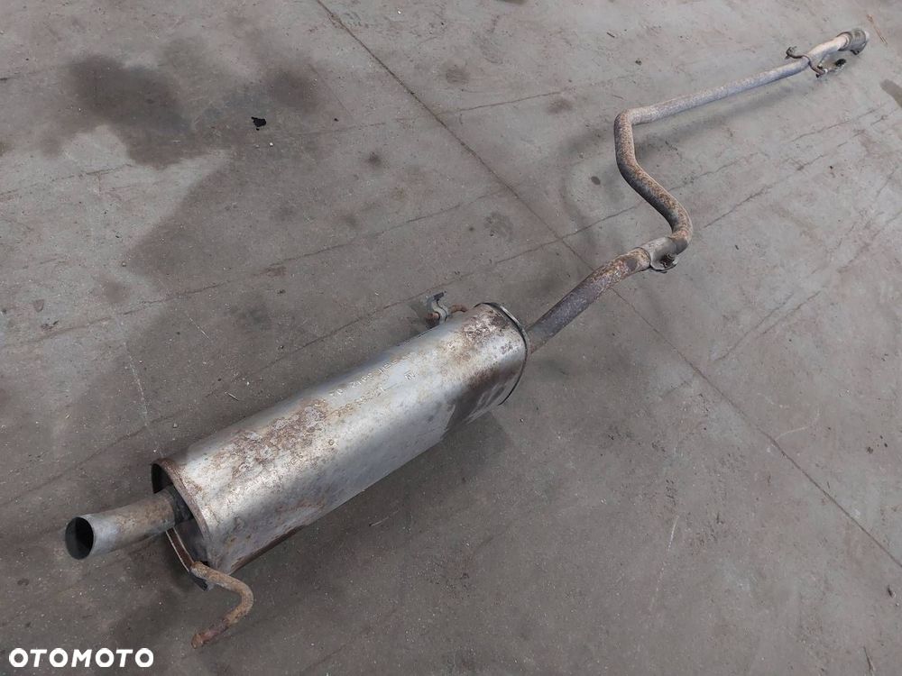 TŁUMIK WYDECH KOŃCOWY ŚRODKOWY RURA SIATKA OPEL CORSA D 1.2 16V 13263396 - 1