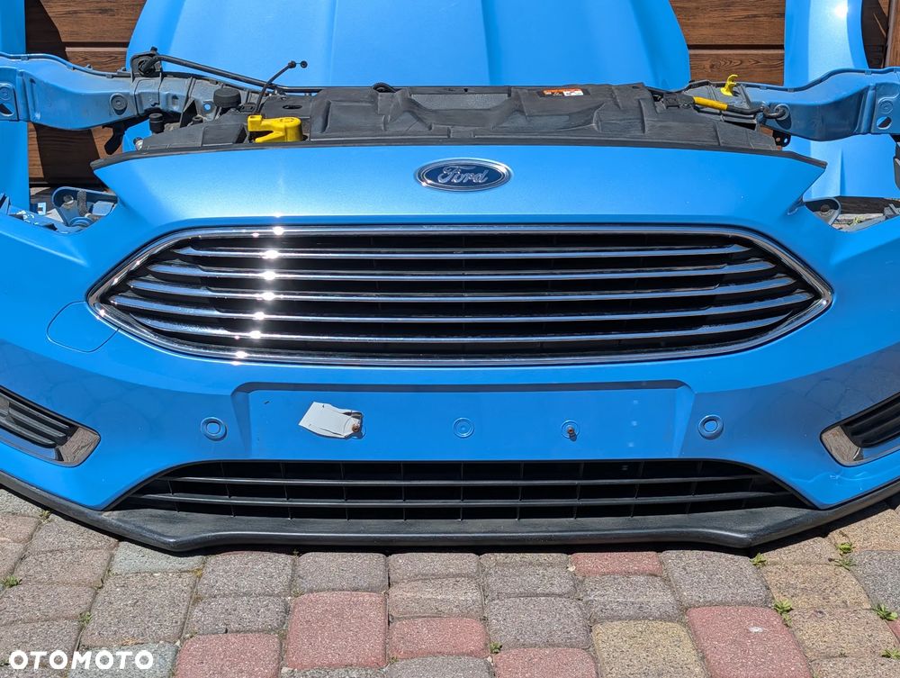ZDERZAK PAS PRZEDNI MASKA BŁOTNIK PRZÓD FORD FOCUS III LIFT 1.0 ECOBOOST 14-18 WF PDC - 3