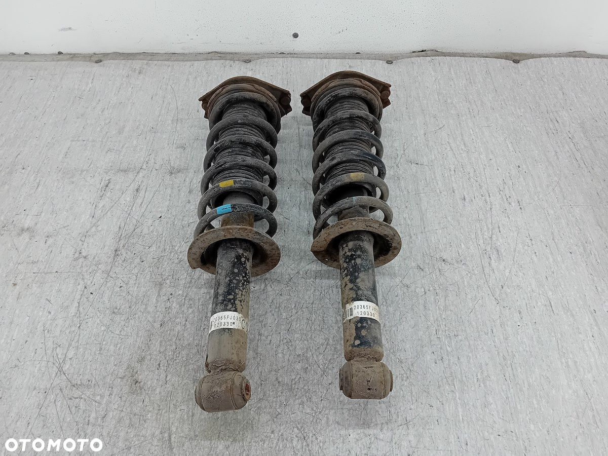 AMORTYZATORY TYŁ KOMPLET SUBARU XV 20365FJ030 2.0 16V - 4