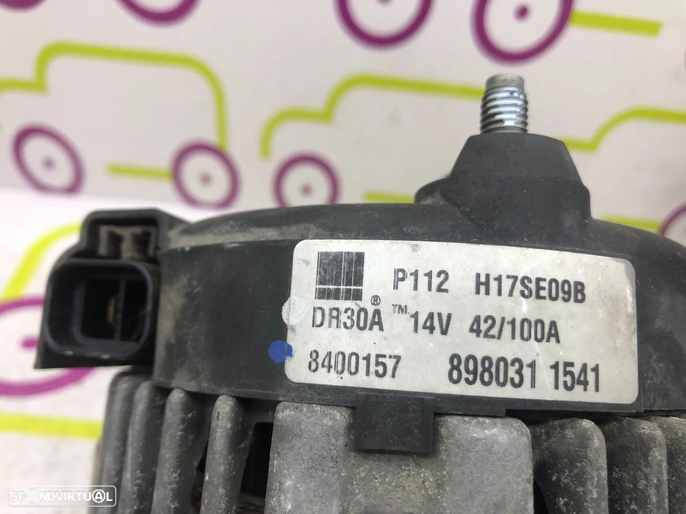 Alternador OPEL ASTRA H SW 1.7 CDTI Ref - 98031154CR NO-50282 - 4