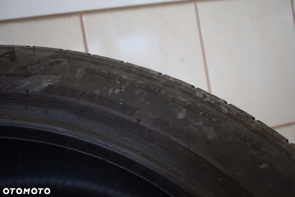 R21 265/45 Bridgestone Alenza 001 AO pojedyncza - 5