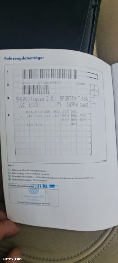 Cutie viteze automata VW Tiguan 4x4 cod JVZ motor 2.0 tfsi CAW - 5