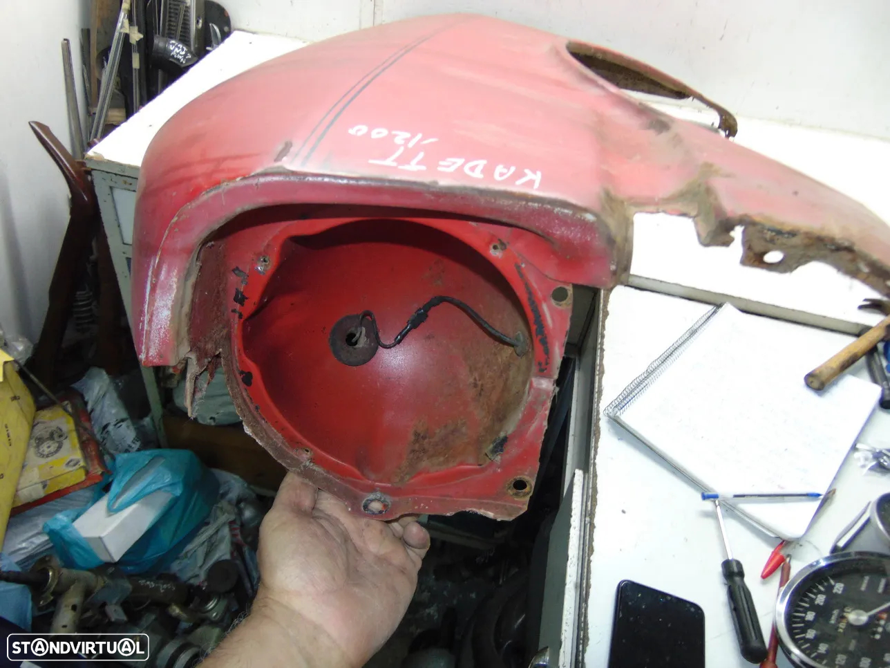Opel Kadett B 1200 carrinha guarda lamas - 12