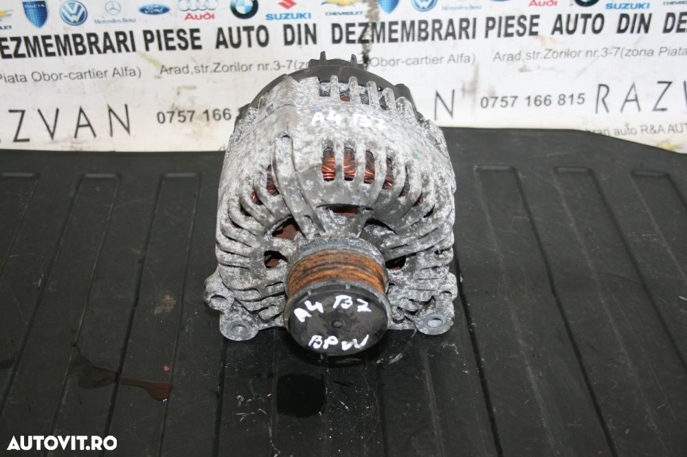 Alternator Audi A4 B7 Audi A3 2.0 tdi Motor BPW - 1