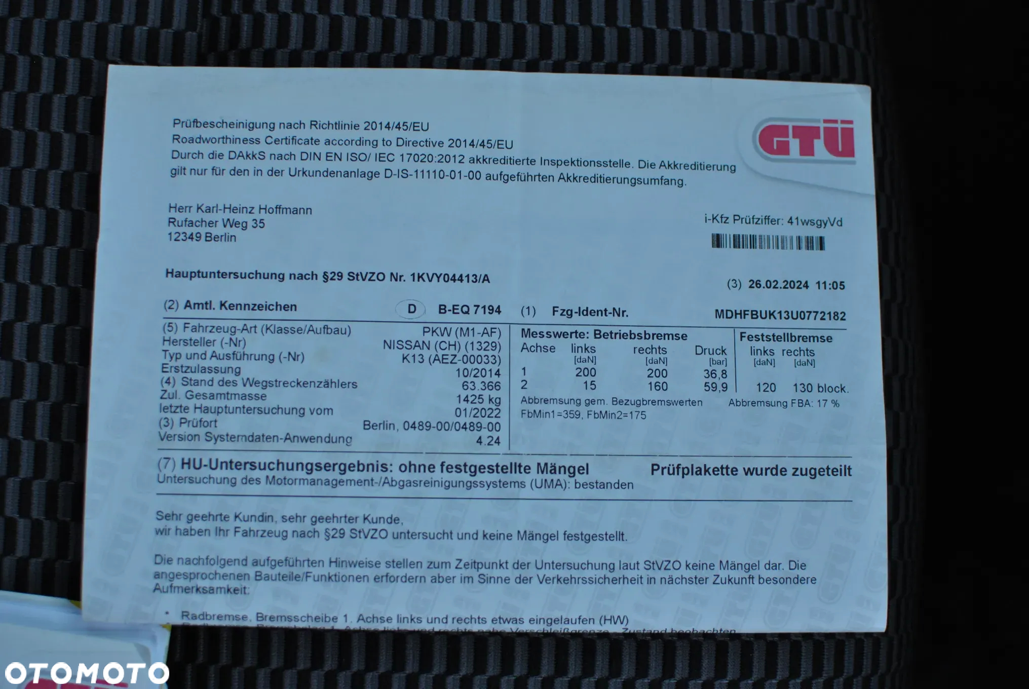 Nissan Micra 1.2 N-Tec CVT EU6 - 37