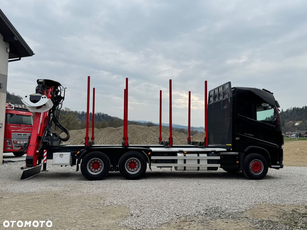 Volvo FH500 EPSILON M12Z 6x4 DOLL Do drewna drzewa kłody stosu - 4