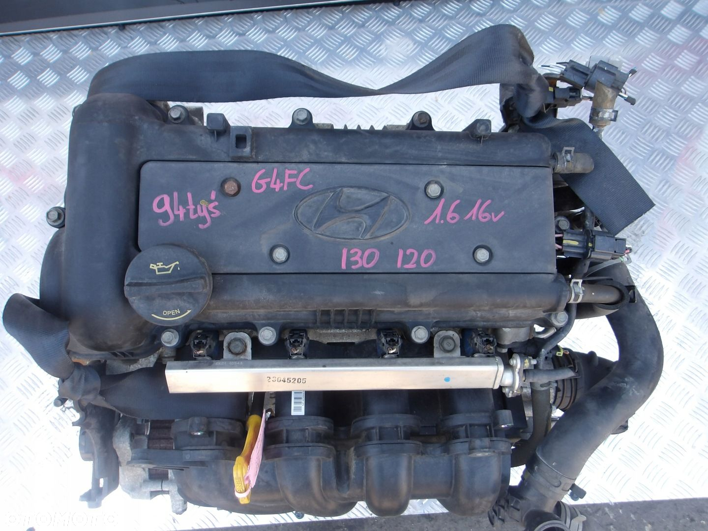SILNIK HYUNDAI I20 I30 1.6 16V G4FC 94 TYS - 2