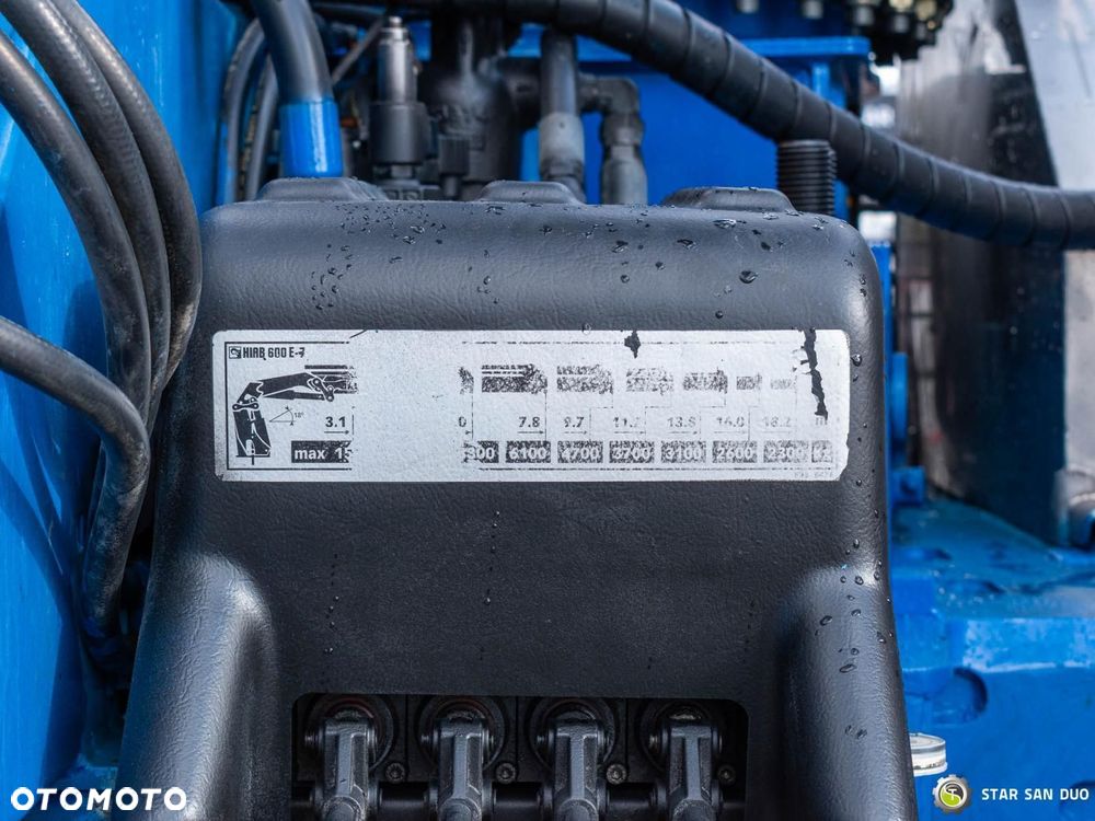 Volvo FH 400 8x2 HIAB 600E-7 FLY JIB HDS Żuraw - 21